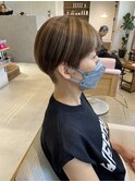 白髪活かしハイライトカラー♪