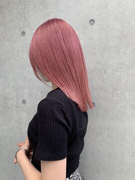 ヘアーデザイン アルエ(HAIR×design ARUE) 切りっぱなしpink