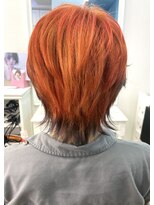 グラスペディア(graspedia) オレンジ×グレーm