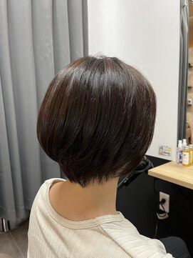 テーラヘアー 四街道店(TELA HAIR) 丸みショートボブ