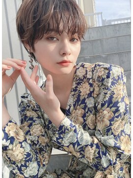 ジャックインザボックス(JACK IN THE BOX) 大人ショート30代40代/ベージュ