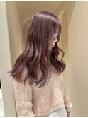 【natsumi】ブリーチ有:  ピンクベージュ○