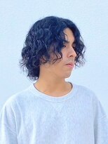 ドリームキャッチャー(Dream Catcher) 大人の色気センターパートウルフスパイラルパーマ