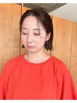 フレイムスヘアデザイン(FRAMES hair design) 大人のミニボブ