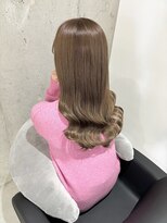 リリアン(ReLien)&nbsp;ブリーチなしWケアカラー×ミルクティーベージュ