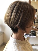 アンジュデメール(Ange'de Mer) ハイライト・ショート・白髪染め・白髪ぼかし・髪質改善