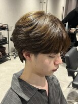 テクト バイアッシュ 吉祥寺店(Tect by Ash)&nbsp;ラウンドマッシュ毛流れヘアブリーチ透け感ブラウン