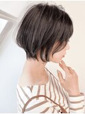 20代30代40代小顔ハンサムショートアッシュブルーブラック