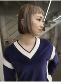 フェイスフレーミングインナーブリーチハイトーンカラー