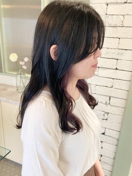 ペピンバイメルシー(pepin by merci.) インナーカラー/パープル◎