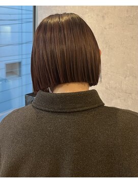 マウ(mau) 切りっぱなし ボブ