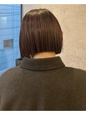 切りっぱなし ボブ