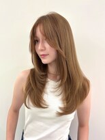 パルス ヨコハマ(PULSE yokohama)&nbsp;横浜韓国ウルフレイヤーロングハッシュカットくびれヘア