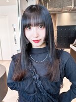 アルバム 銀座(ALBUM GINZA)&nbsp;前髪カットおくれ毛顔周りレイヤーフェイスフレーミング_F30558