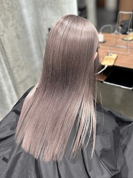 オルズ 渋谷(ALLZ) グレーケアブリーチハイトーンカラーダブルカラーケアカラー渋谷
