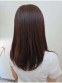 20代髪質改善韓国前髪シースルーレイヤーカット顔周り