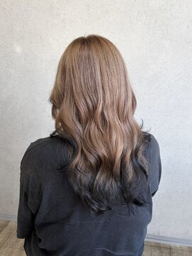 ヘアーディア(Hair...DiA) ミルクティーラベンダー × グラデーションカラー