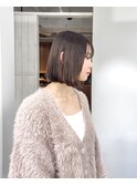 切りっぱなしボブ