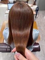 ベリテ 津田沼駅前店(verite)&nbsp;黒髪カタログ/クラゲヘアー/オリーブグレー/津田沼駅前