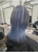 シルバーになるブルーシルバー