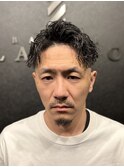 スパイキーフェード/スキンフェード/ピンパーマ/メンズパーマ