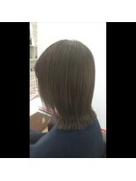 キセイ 北仙台店 KISEI 艶ストレート×ナチュラル外ハネミディ