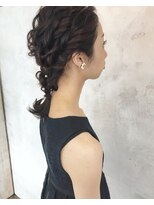 ニコ(nico...)&nbsp;編み込みダウンヘア