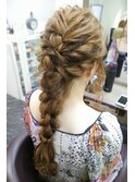 編み下ろし（ヘアセット）