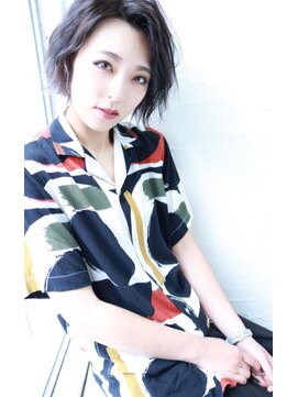 ムーンジェジェ(moon jeje) ダブルカラーでおしゃれに♪クールボブby柴立吉之助