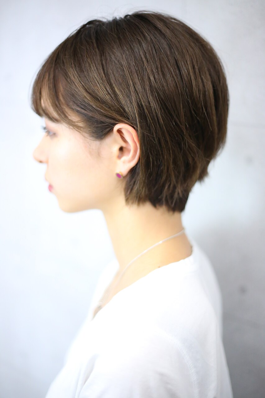 【女性限定】☆一周年感謝価格☆Amphi☆小顔カット＋シャンプーブロー \2500