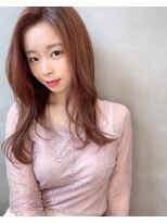 カームリーヘアー(calmLY HAIR) 前髪/アンブレラカラー/こなれミディ/イメチェン/ウェーブパーマ