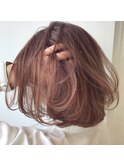 【ADITION渋谷】ピンクベージュカラー