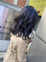 グランドライン(GRAND LINE)&nbsp;(GRAND LINE藤田遼)アッシュ綺麗目外ハネミディ魅力倍増カール