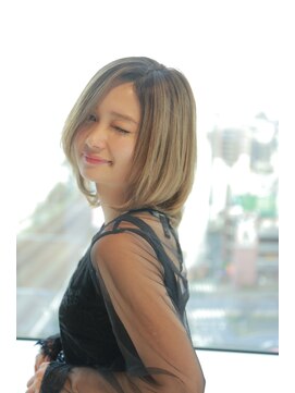 サイン ヘア イノベーション(sign HAIR INNOVATION) 大人可愛い、色気、小顔カットひし形シルエット【錦糸町】