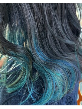 アプリール(aprir) ロコル×オーシャン♪[那覇/デザインカラー/インナーカラー]