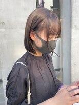 ロマリア(Lomalia)&nbsp;【Lomalia Shihomiスタイル 】ブリーチなしアッシュグレージュ