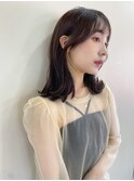 大人ベージュ2wayくびれレイヤーこなれミディ