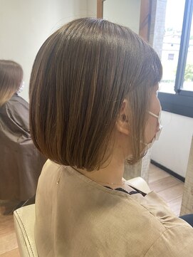 アプシー 南が丘本店(apsee) ベージュ インナーカラー♪