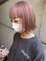 ヘアーデザイン アルエ(HAIR×design ARUE) 【YUGO】ピンクベージュ
