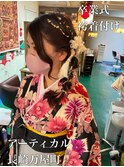 卒業式 ヘアセット