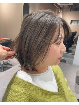 クルト バイ マルカ(KURT by MARUCA) 大人可愛いボブ|ニュアンスカラー/ヘルシースタイル/30代40代