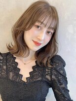 トルネード(TORNADO)&nbsp;韓国風くびれヘア フェイスレイヤー 小顔バング A824