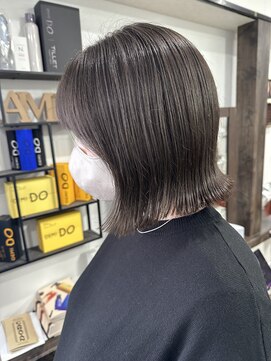 エメヘアデザイン ルイス(Aimer Hair Design Lewis) 外ハネルボブ/弘前市