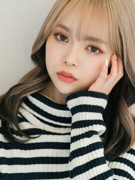 ミンクス 青山店(MINX) 似合わせ イメチェンヘアスタイル ハッシュカット フルバング