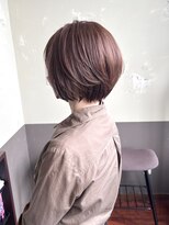 ヘアーメイク アチャ(hair make accha) 切りっぱなしボブ/エアリーロング/美髪/ピンクブラウン/三豊市