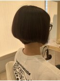 王道ショートグラデーションボブ 30代40代50代 すっきりグラボブ