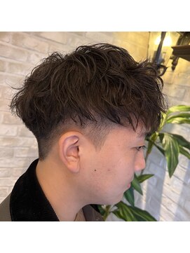 シャル 八王子(shalu) マッシュ+ツイストスパイラルパーマ