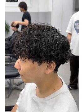 オムデュー(HOMME DEUX) 【KAITO】波巻きツイスパMIXクリームパーマ！