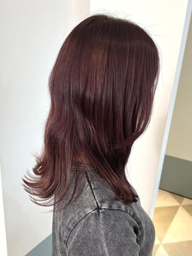 ローネス ギンザ(LONESS ginza) ピンクラベンダーピンクカラー髪質改善トリートメント銀座