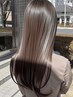 【ハイダメージ用☆髪質改善コース】+ダメージレスカラー+カット ￥35,000